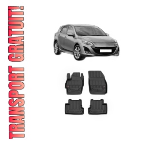 Set covorase presuri MAZDA 3 (BL) din 2008-2014, auto, din cauciuc thermoplastic, MAZDA