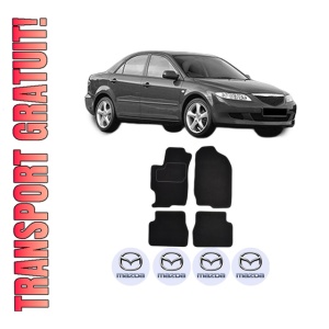 Set Covorase Presuri MAZDA 6 Saloon (GG) din 2002-2007, Auto, Material Textil Mocheta, MAZDA