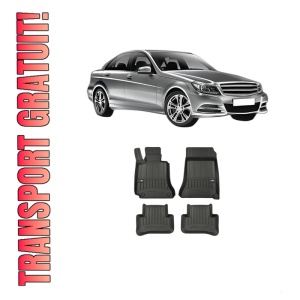 Set covorase presuri MERCEDES-BENZ C-CLASS Coupe (C204) din 2011-2013, auto, din cauciuc thermoplastic, MERCEDES-BENZ