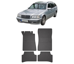 Set covorase presuri MERCEDES-BENZ C-CLASS T-Model (S202) din 1996-2001, auto, din cauciuc thermoplastic, MERCEDES-BENZ - Img 2