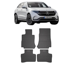 Set covorase presuri MERCEDES-BENZ EQC (N293) din 2019-2023, auto, din cauciuc thermoplastic, MERCEDES-BENZ - Img 2