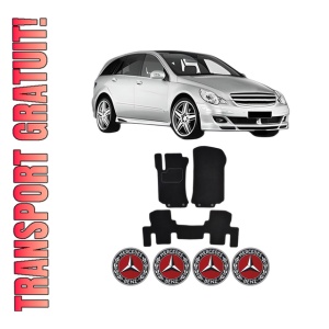 Set Covorase Presuri MERCEDES-BENZ R-CLASS (W251, V251) din 2005-2014, Auto, Material Textil Mocheta, MERCEDES-BENZ