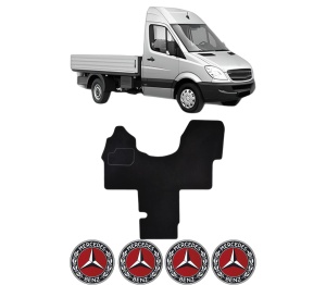 Set Covorase Presuri MERCEDES-BENZ SPRINTER 5-t Platform/Chassis (B906) din 2006-2018, Auto, Material Textil Mocheta, MERCEDES-BENZ - Img 2