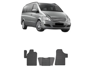 Set covorase presuri MERCEDES-BENZ VIANO (W639) din 2003-2010, auto, din cauciuc thermoplastic, MERCEDES-BENZ - Img 2