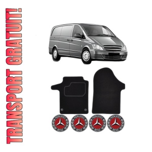 Set Covorase Presuri MERCEDES-BENZ VITO Van (W447) din 2014-2015, Auto, Material Textil Mocheta, MERCEDES-BENZ