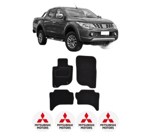 Set Covorase Presuri MITSUBISHI L200 / TRITON (KJ_, KK_, KL_) din 2015, Auto, Material Textil Mocheta, MITSUBISHI - Img 2