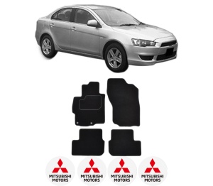 Set Covorase Presuri MITSUBISHI LANCER VIII (CY_A, CZ_A) din 2008-2015, Auto, Material Textil Mocheta, MITSUBISHI - Img 2