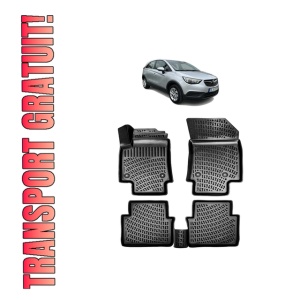 Set covorase presuri OPEL CROSSLAND X din 2017-2020, auto, din cauciuc thermoplastic - Img 7