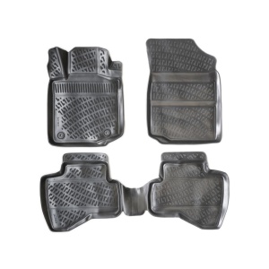 Set covorase presuri PEUGEOT 107 din 2005-2014, auto, din cauciuc thermoplastic - Img 3