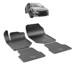 Set covorase presuri PEUGEOT 208 din 2019, auto, din cauciuc thermoplastic - Img 2