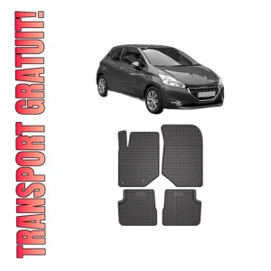 Set covorase presuri PEUGEOT 208 Hatchback Van (CR_) din 2013-2019, auto, din cauciuc thermoplastic, PEUGEOT
