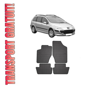 Set covorase presuri PEUGEOT 307 Break (3E) din 2002-2009, auto, din cauciuc thermoplastic, PEUGEOT