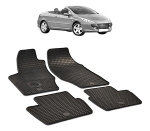 Set covorase presuri PEUGEOT 307 CC din 2001-2007, auto, din cauciuc thermoplastic - Img 2