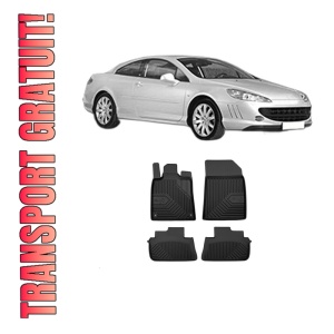 Set covorase presuri PEUGEOT 407 Coupe (6C_) din 2005-2009, auto, din cauciuc thermoplastic, PEUGEOT