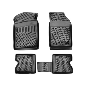 Set covorase presuri RENAULT KANGOO din 1997-2007, auto, din cauciuc thermoplastic - Img 4