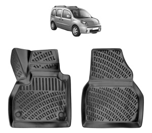Set covorase presuri RENAULT KANGOO FATA din 2007-2014, auto, din cauciuc thermoplastic - Img 2