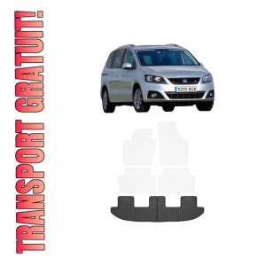 Set covorase presuri SEAT ALHAMBRA VAN (711) din 2014-2022, auto, din cauciuc thermoplastic, SEAT