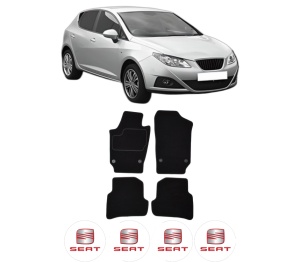 Set Covorase Presuri SEAT IBIZA IV (6J5, 6P1) din 2008-2017, Auto, Material Textil Mocheta, SEAT - Img 2