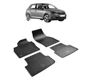 Set covorase presuri SKODA FABIA IV din 2021, auto, din cauciuc thermoplastic - Img 2