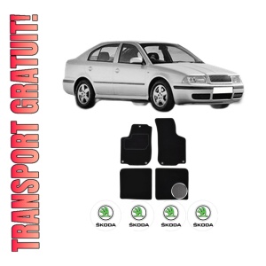 Set Covorase Presuri SKODA Octavia I (1U2) din 1996-2010, Auto, Material Textil Mocheta, SKODA