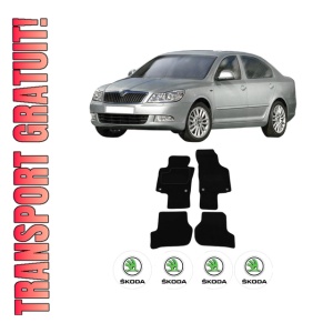 Set Covorase Presuri SKODA Octavia II (1Z3) din 2004-2013, Auto, Material Textil Mocheta, SKODA