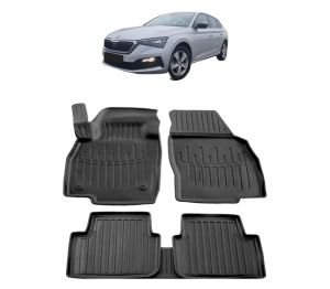 Set covorase presuri SKODA SCALA din 2019, auto, din cauciuc thermoplastic - Img 2
