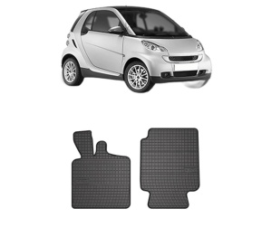 Set covorase presuri SMART FORTWO Coupe (451) din 2007-2010, auto, din cauciuc thermoplastic, SMART - Img 2