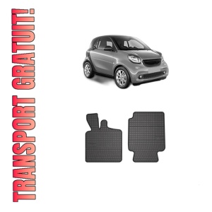 Set covorase presuri SMART FORTWO Coupe (453) din 2014-2016, auto, din cauciuc thermoplastic, SMART