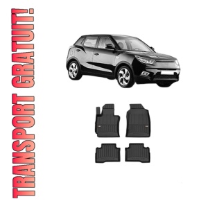 Set covorase presuri SSANGYONG Tivoli din 2015-2022, auto, din cauciuc thermoplastic, SSANGYONG