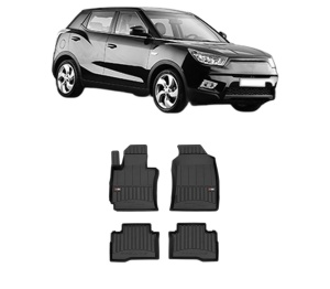 Set covorase presuri SSANGYONG Tivoli din 2015-2022, auto, din cauciuc thermoplastic, SSANGYONG - Img 2