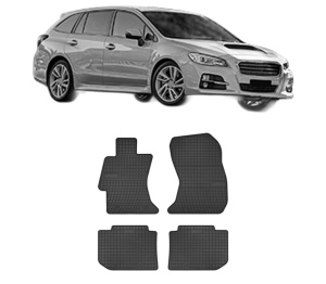 Set covorase presuri SUBARU LEVORG din 2015-2019, auto, din cauciuc thermoplastic, SUBARU - Img 2