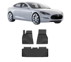 Set covorase presuri TESLA MODEL S (5YJS) din 2012-2019, auto, din cauciuc thermoplastic, TESLA - Img 2