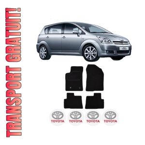 Set Covorase Presuri TOYOTA COROLLA Verso (ZER_, ZZE12_, R1_) din 2004-2009, Auto, Material Textil Mocheta, TOYOTA
