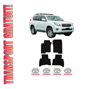 Set Covorase Presuri TOYOTA LAND CRUISER PRADO (_J15_) din 2009, Auto, Material Textil Mocheta, TOYOTA