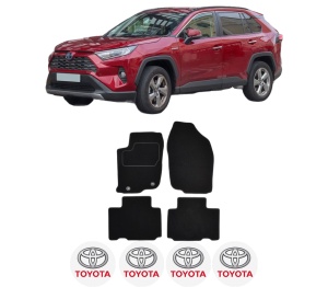Set Covorase Presuri TOYOTA RAV 4 IV (_A4_) din 2012-2019, Auto, Material Textil Mocheta, TOYOTA - Img 2