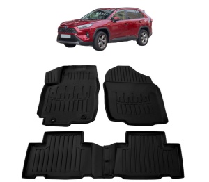 Set covorase presuri TOYOTA RAV 4 XA40 din 2013-2018, auto, din cauciuc thermoplastic - Img 7