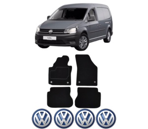 Set Covorase Presuri Volkswagen CADDY III Box Body/MPV (2KA, 2KH, 2CA, 2CH) din 2004-2015, Auto, Material Textil Mocheta, Volkswagen - Img 2