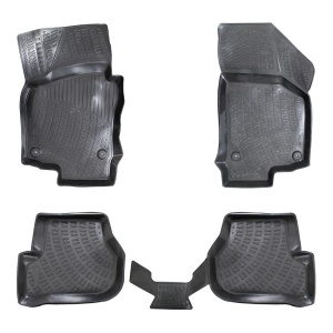 Set covorase presuri Volkswagen GOLF 6 din 2008-2012, auto, din cauciuc thermoplastic - Img 2