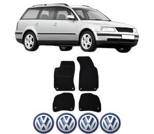 Set Covorase Presuri Volkswagen PASSAT B5 Variant (3B5) din 1997-2000, Auto, Material Textil Mocheta, Volkswagen - Img 2