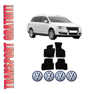 Set Covorase Presuri Volkswagen PASSAT B6 Variant (3C5) din 2005-2011, Auto, Material Textil Mocheta, Volkswagen