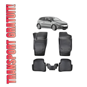 Set covorase presuri Volkswagen POLO V 6R/6C/61 din 2009-2017, auto, din cauciuc thermoplastic - Img 8