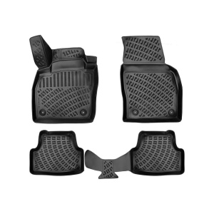 Set covorase presuri Volkswagen POLO VI AW / BZ din 2017, auto, din cauciuc thermoplastic - Img 3
