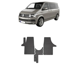 Set covorase presuri Volkswagen TRANSPORTER T5 Bus (7HB, 7HJ, 7EB, 7EJ) din 2003-2015, auto, din cauciuc thermoplastic, Volkswagen - Img 2