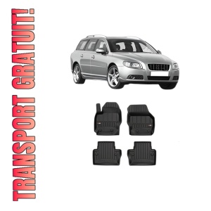 Set covorase presuri VOLVO V70 III (135) din 2007-2016, auto, din cauciuc thermoplastic, VOLVO