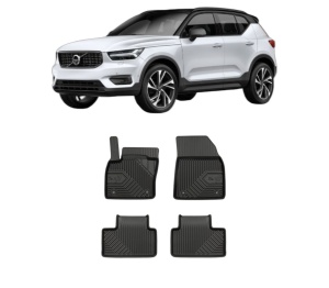 Set covorase presuri VOLVO XC40 (536) din 2017-2023, auto, din cauciuc thermoplastic, VOLVO - Img 2