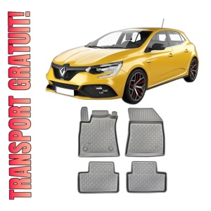 Set covorase RENAULT MEGANE IV, din 01.2017 - Prezent, covorase tavita, caroserie SEDAN, compatibile cu autoturismul RENAULT MEGANE IV, ARISTAR