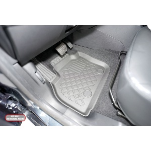 Set covorase RENAULT ZOE, din 12.2012 - 05.2019, covorase tavita, caroserie HATCHBACK INAINTE DE FACELIFT, compatibile cu autoturismul RENAULT ZOE, ARISTAR - Img 5