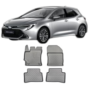 Set covorase TOYOTA COROLLA HYBRID, din 2019 - Prezent, covorase tavita, caroserie HATCHBACK, compatibile cu autoturismul TOYOTA COROLLA HYBRID, ARISTAR - Img 2