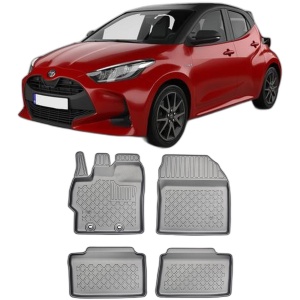 Set covorase TOYOTA YARIS IV HYBRID, din 09.2020 - Prezent, covorase tavita, caroserie HATCHBACK, compatibile cu autoturismul TOYOTA YARIS IV HYBRID, ARISTAR - Img 2