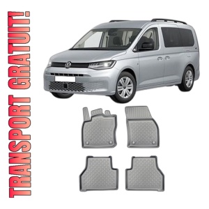 Set covorase VOLKSWAGEN CADDY MAXI, din 11.2020 - Prezent, covorase tavita, caroserie VAN 5-7 LOCURI, fara rand 3, compatibile cu autoturismul VOLKSWAGEN CADDY MAXI, ARISTAR